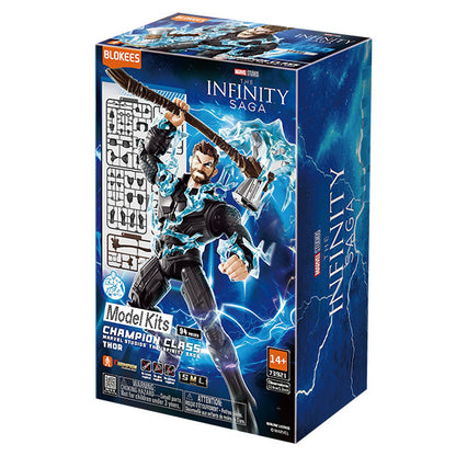 Marvel Blokees: 5.3-inch Champion Class Model Kit- CC02 Infinity SAGA Thor