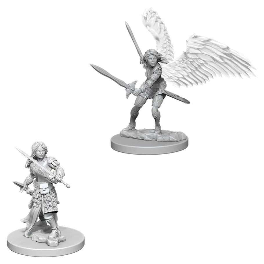 D&D Nolzur's Marvelous Miniatures: Aasimar Paladin (Female)