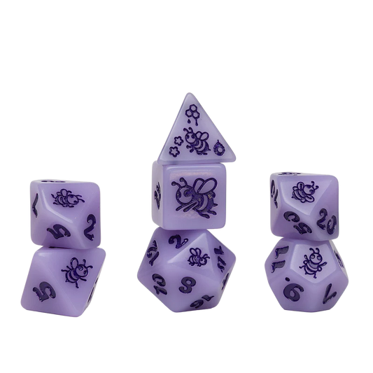 RPG Dice Set (7): Animal Series - Royal Nectar