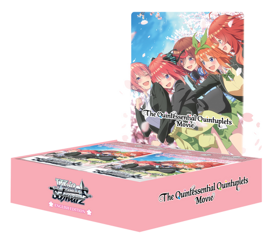 Weiss Schwarz:  The Quintessential Quintuplets Movie Boosters