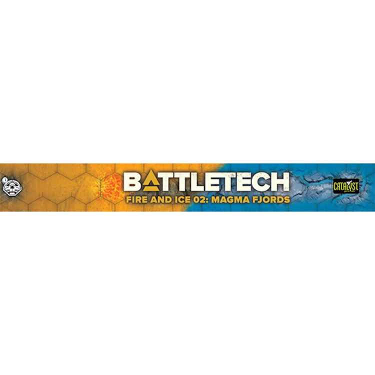 BattleTech - BattleMat - Fire & Ice 02 - Magma Fjords