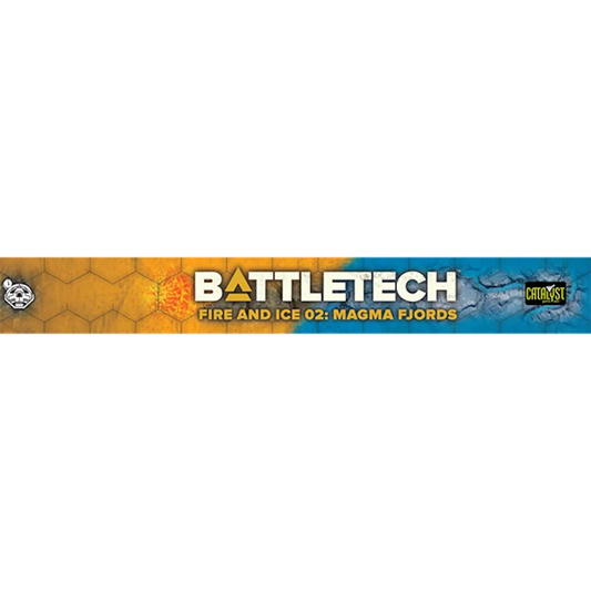 BattleTech - BattleMat - Fire & Ice 02 - Magma Fjords