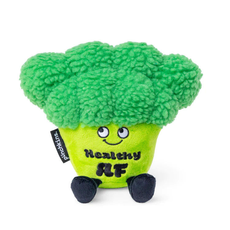 "Healthy AF" Plush Broccoli