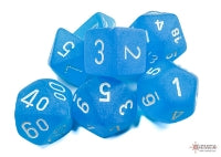 Frosted: Poly Caribbean Blue/White (7)