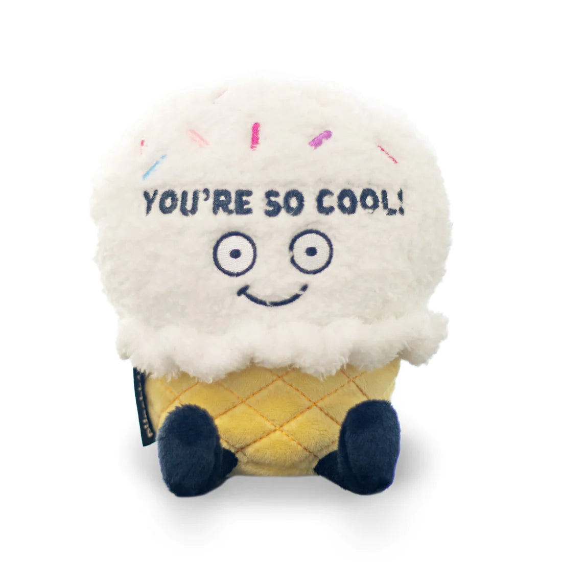 "You're So Cool" Plush Ice Cream Cone