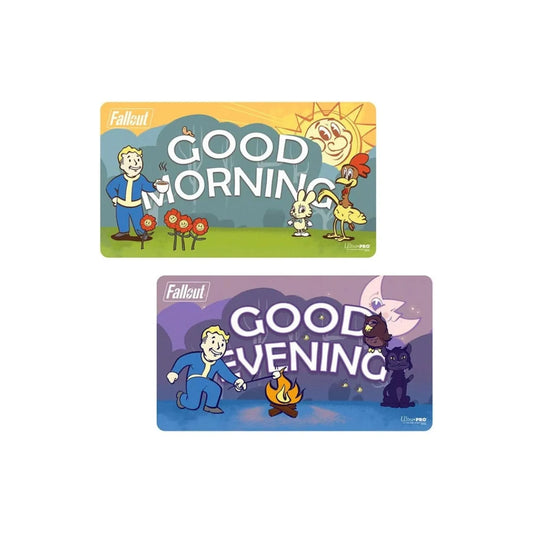 Fallout - Vault Boy - Double Sided Playmat - Good Morning/Evening