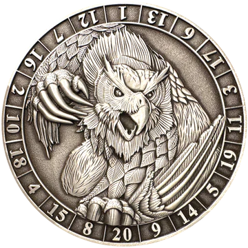 Dice Coin: d20 Owlbear