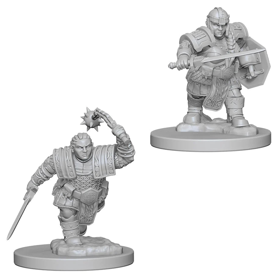 D&D Nolzur's Marvelous Miniatures: Dwarf Fighter (Female)