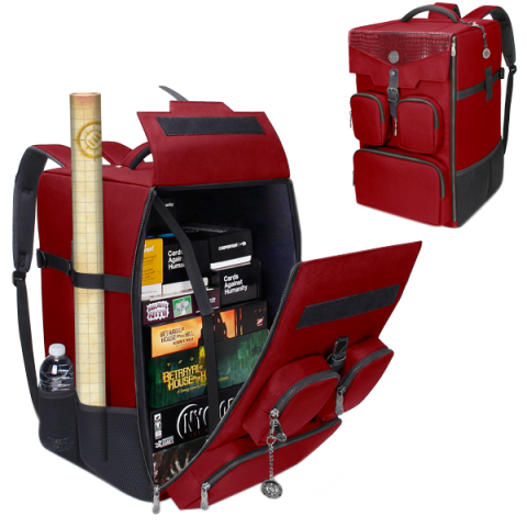 Enhance Board Game Backpack Collector's Edition (Red)
