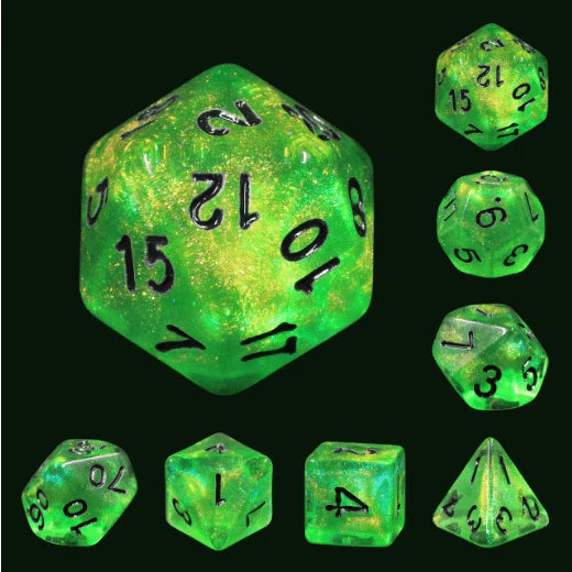 Foam Brain Games: Emerald City RPG Dice Set