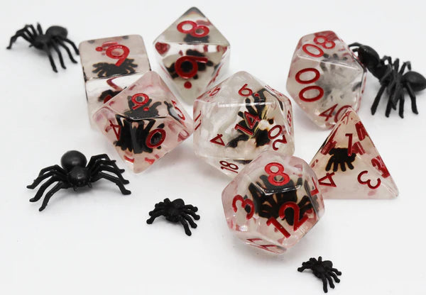 Foam Brain Games: Black Widow RPG Dice Set