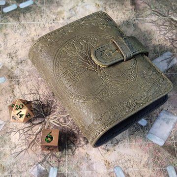 Book of Incantations Spell Card Book: Druid Edition Brown