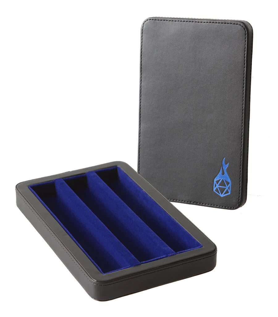 The Reliquary: 3-Row Premium Dice Case (Blue)
