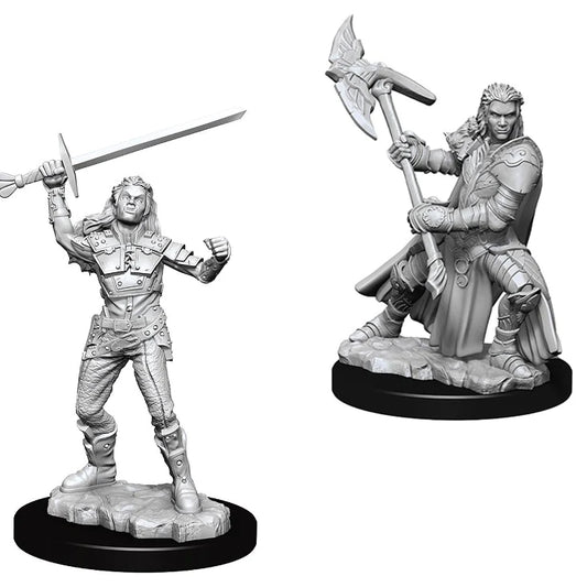 D&D Nolzur's Marvelous Miniatures: Half-Orc Fighter (Female)