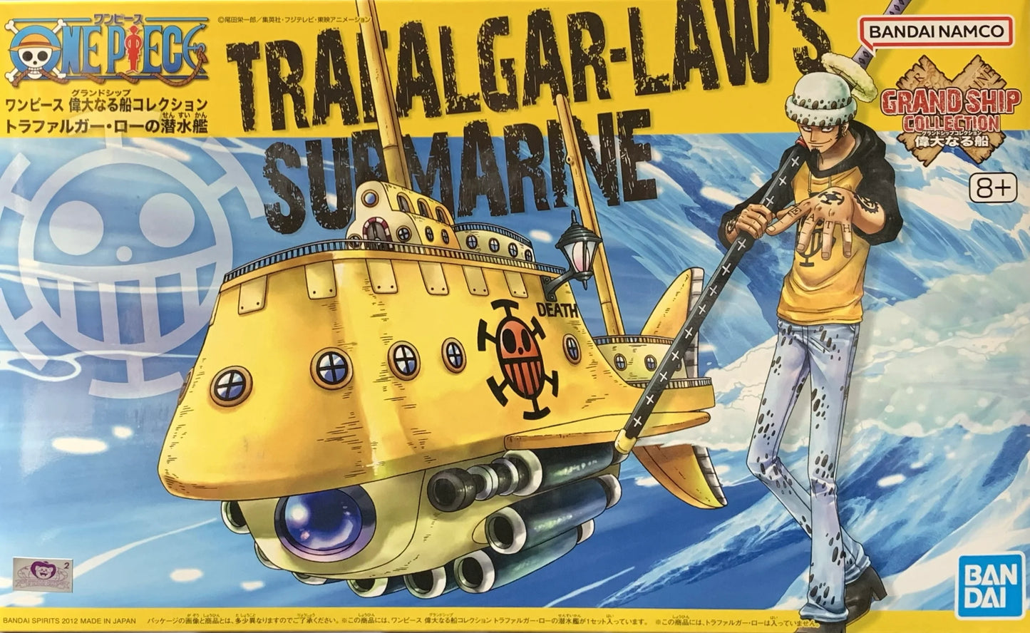 One Piece Grand Ship Collection #02 Trafalgar Law's Submarine Model Kit