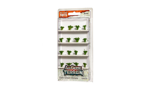 All Game Terrain: Dark Green Shrubs