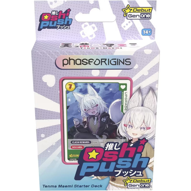 Oshi push - Phase Origins - Tenma Maemi Starter Deck