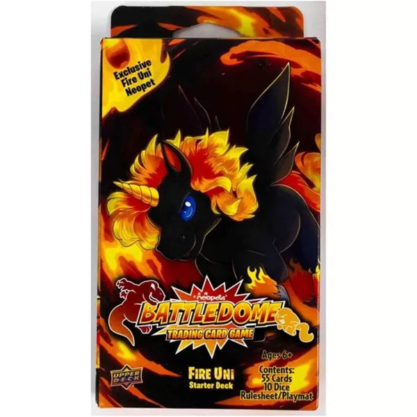 2024 Upper Deck Neopets Battledome Defenders of Neopia - Fire Uni Starter Deck