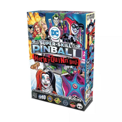 DC Super-Skill Pinball - Harley Quinn Ball Board Game