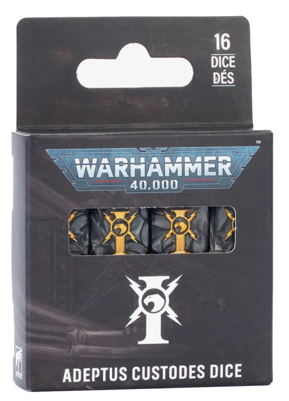 Warhammer 40K: Adeptus Custodes Dice