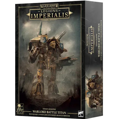 Legions Imperialis: Titan Legions - Warlord Battle Titan with Quake Cannon & Conversion Beam Extirpator