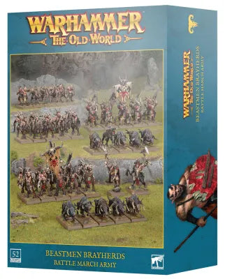 Warhammer The Old World: Beastmen Brayherds - Battle March Army