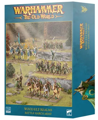 Warhammer The Old World: Wood Elf Realms - Battle March Army