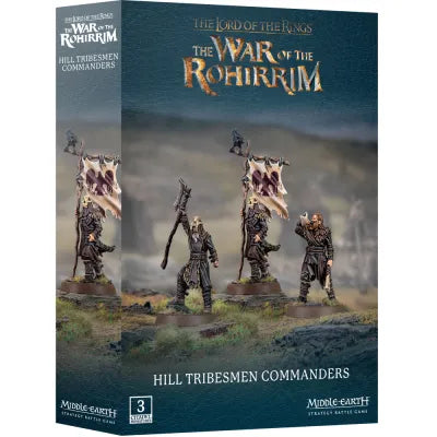 Middle-Earth Strategy Battle Game: Hill Tribesmen Commanders