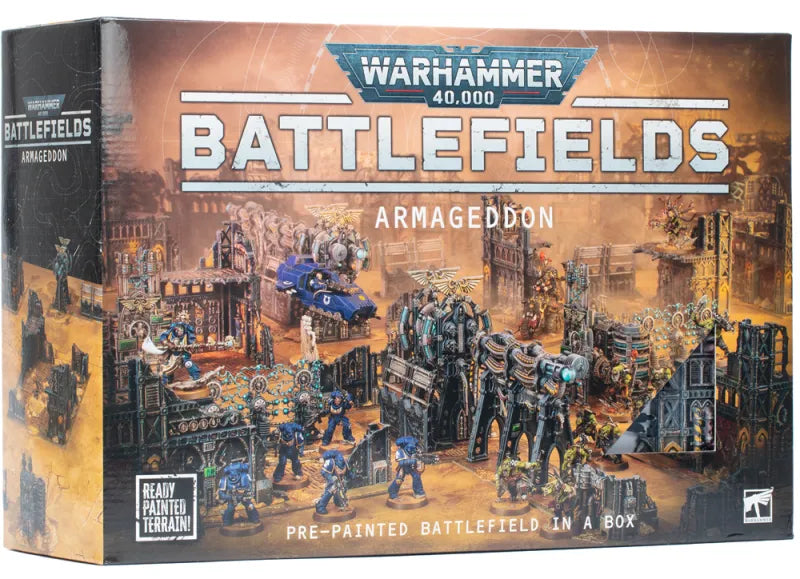 Warhammer 40K Battlefields: Armageddon - Pre-Painted Battlefield in a Box