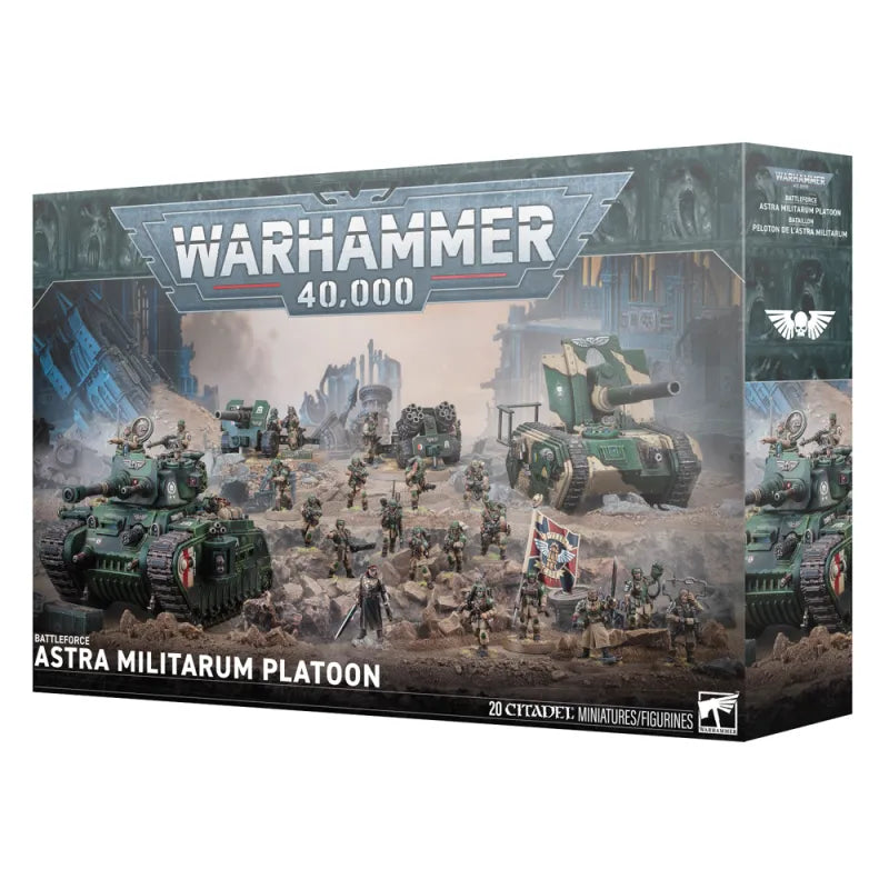 Warhammer 40K: Battleforce - Astra Militarum Platoon
