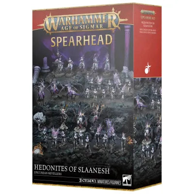Warhammer Age of Sigmar Spearhead: Hedonites of Slaanesh - Epicurean Revellers