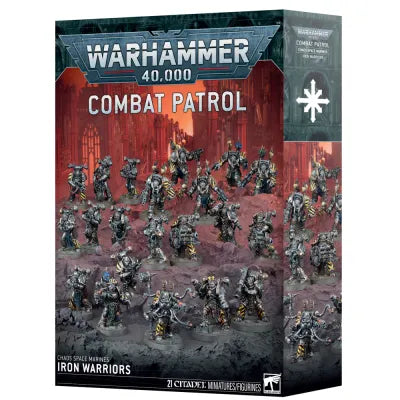 Warhammer 40K: Combat Patrol: Chaos Space Marines - Iron Warriors