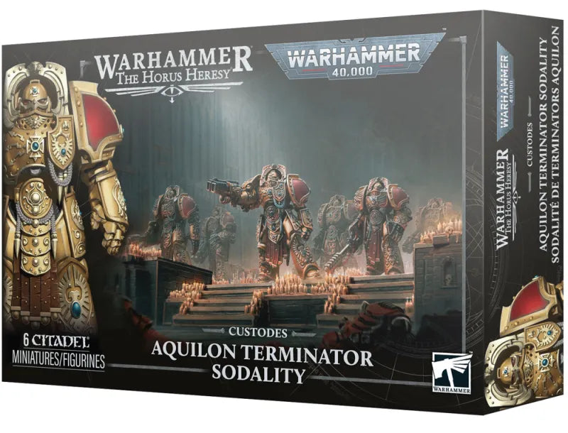Warhammer 40K/Horus Heresy: Custodes - Aquilon Terminator Sodality