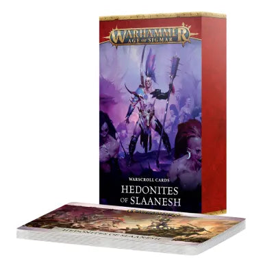 Warhammer Age of Sigmar: Warscroll Cards - Hedonites of Slaanesh