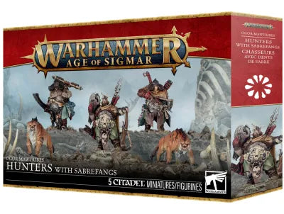 Warhammer Age of Sigmar: Ogor Mawtribes - Hunters with Sabrefangs
