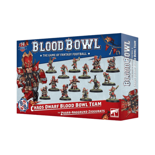 Blood Bowl: Chaos Dwarf Team - The Zharr-Naggrund Ziggurats