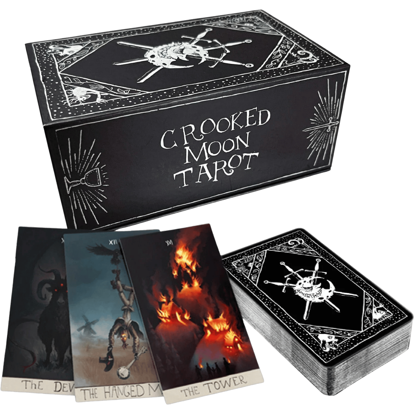 The Crooked Moon: Deluxe Tarot Deck