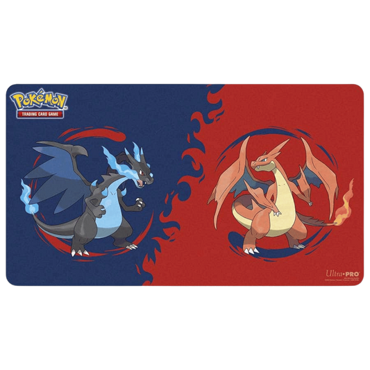 Ultra Pro Playmat: Pokemon- Mega Charizard X and Mega Charizard Y