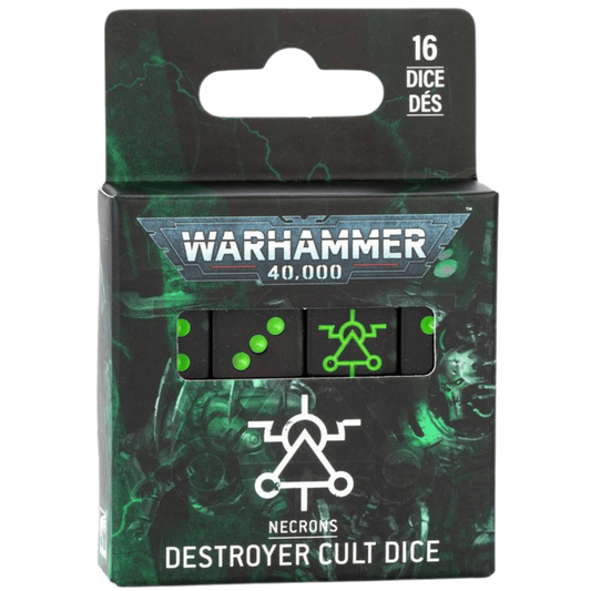 Warhammer 40K: Necrons - Destroyer Cult Dice