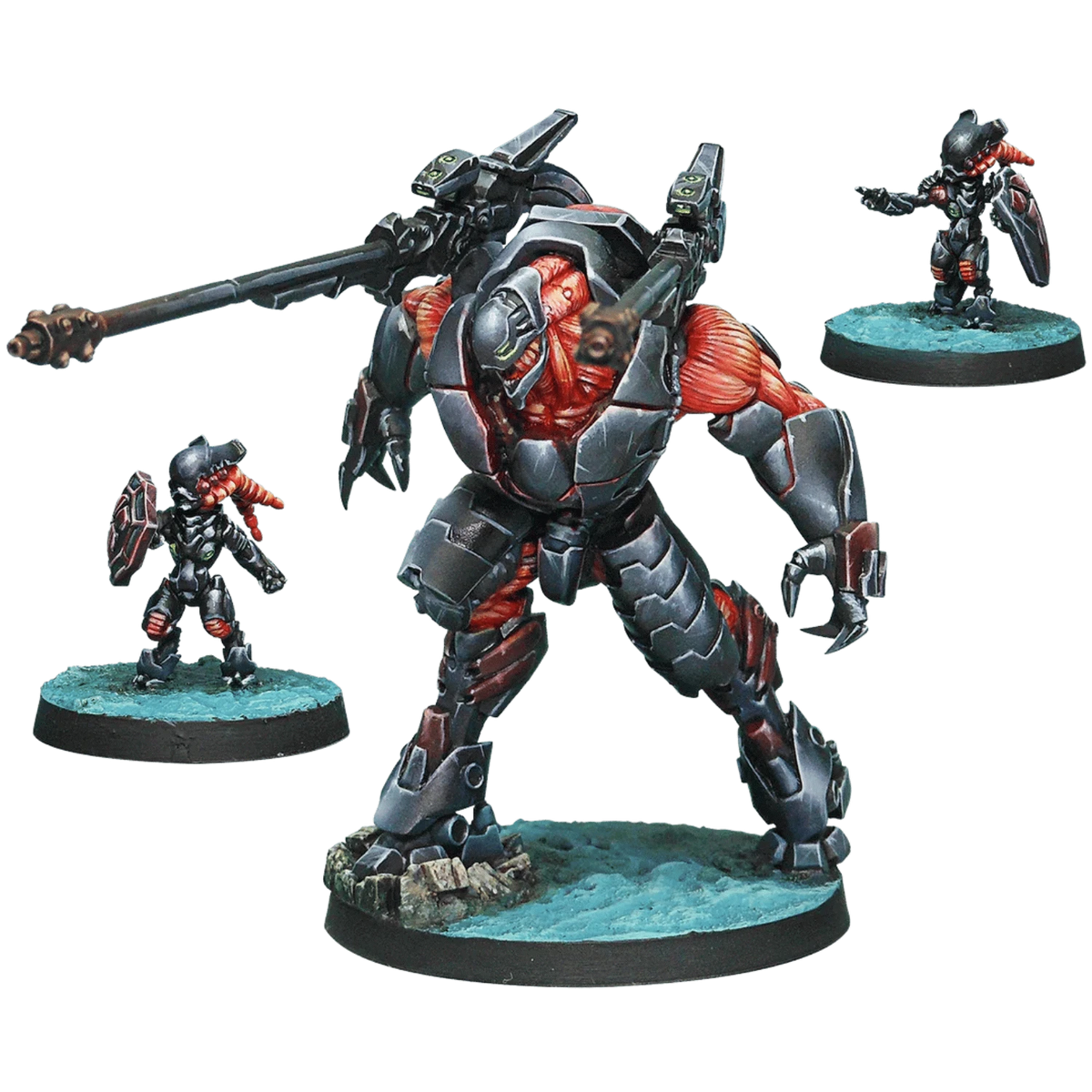 Infinity: Essentials - Combined Army Overdron Batroids TAG Pack