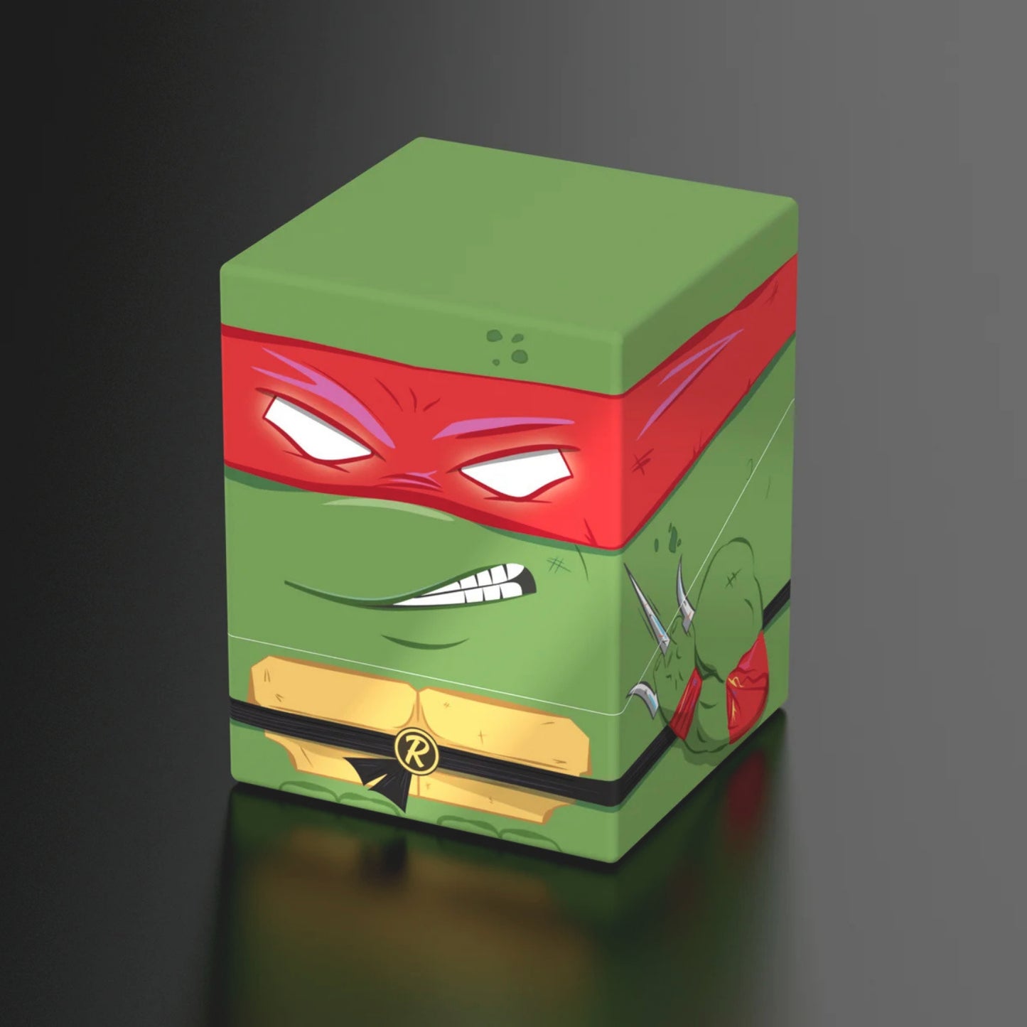 Ultimate Guard: Squaroes - TMNT Action Mode Raphael NT016 - Deck Case 100+