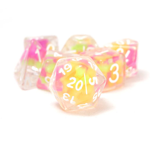 RPG Dice Set (7): Melon Ball Glowworm