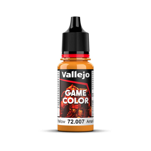 Vallejo Game Color: Gold Yellow 18 ml.