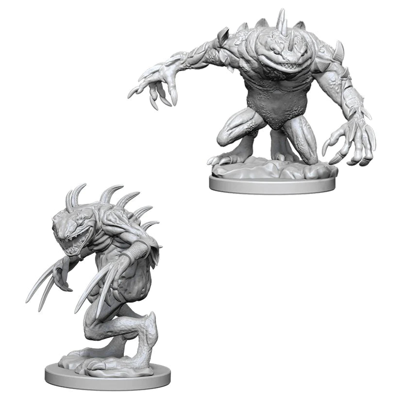 D&D Nolzur's Marvelous Miniatures: Grey Slaad & Death Slaad