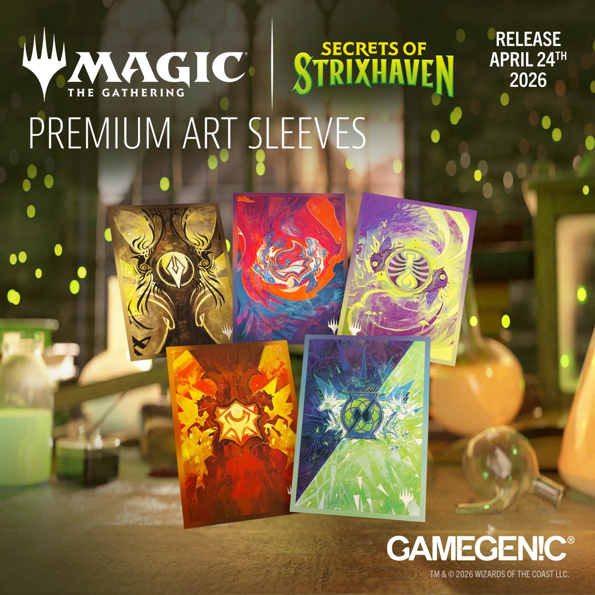 MTG: Secrets of Strixhaven Premium Art Sleeves