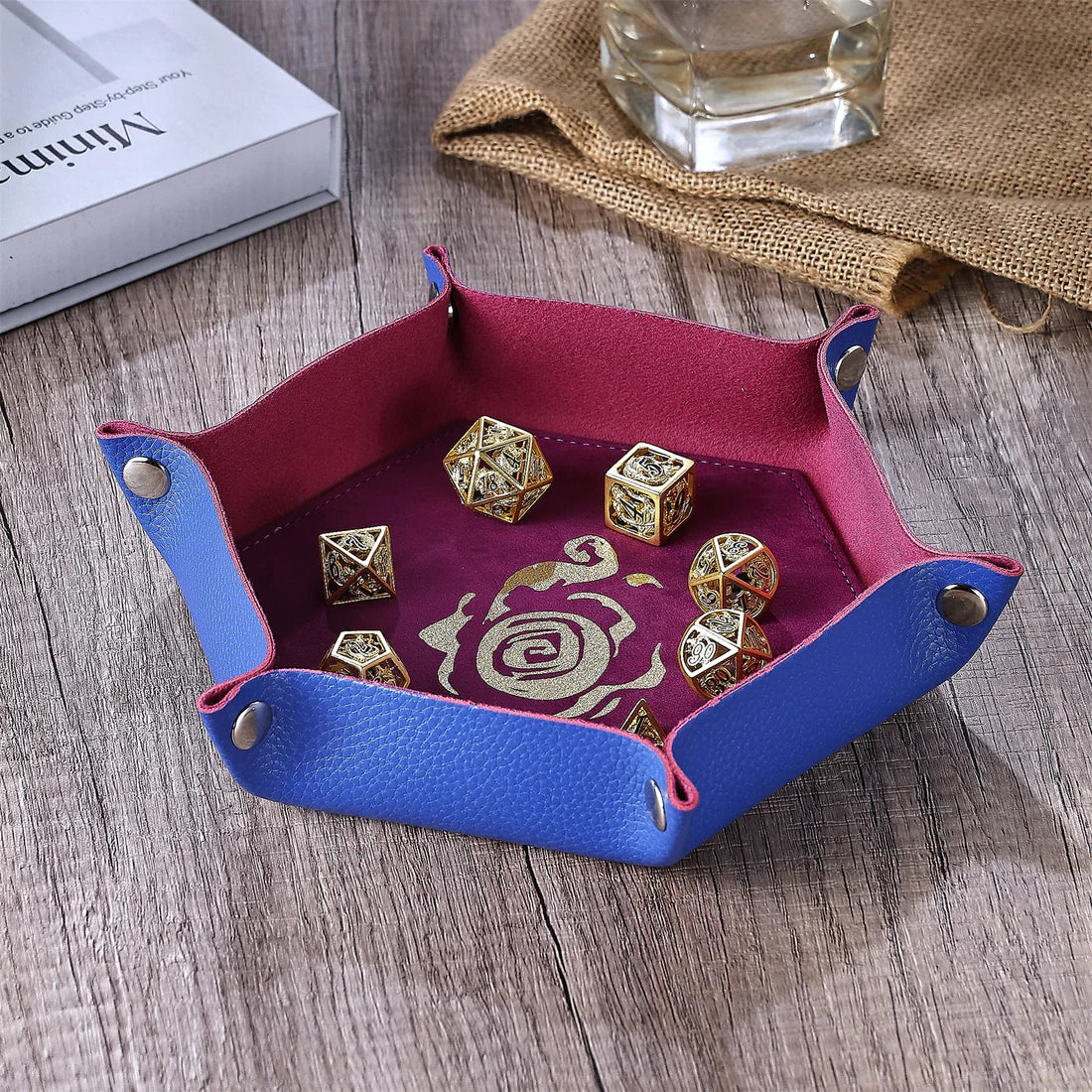 HYMGHO Table Armor Dice Tray