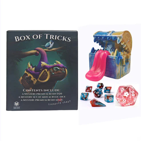 Box of Tricks - Mystery Mini Dice, D20, and Mimic