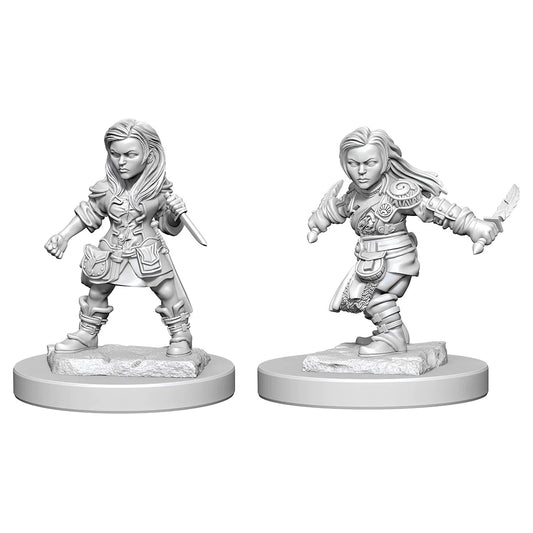 D&D Nolzur's Marvelous Miniatures: Halfling Rogue (Female)