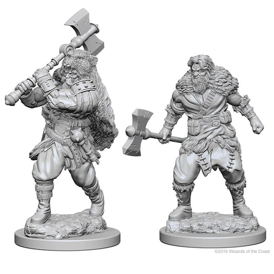 D&D Nolzur's Marvelous Miniatures: Human Barbarian (Male)