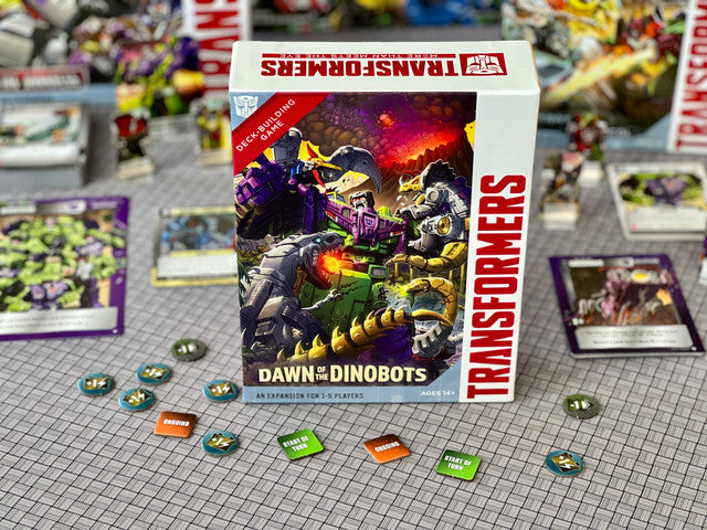 Transformers Deck-Building Game Dawn of the Dinobots Expansion